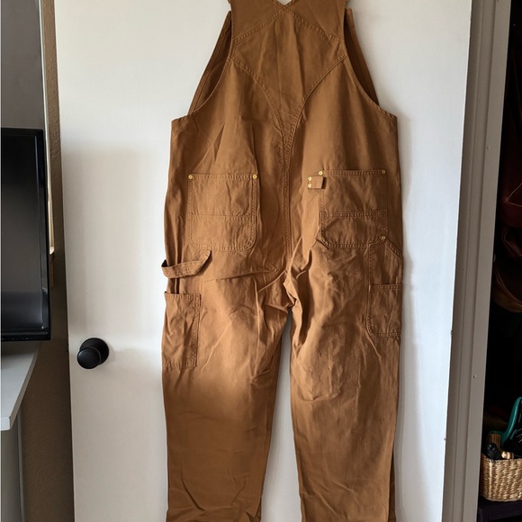 Brown Women's Overalls - Picture 8 of 10